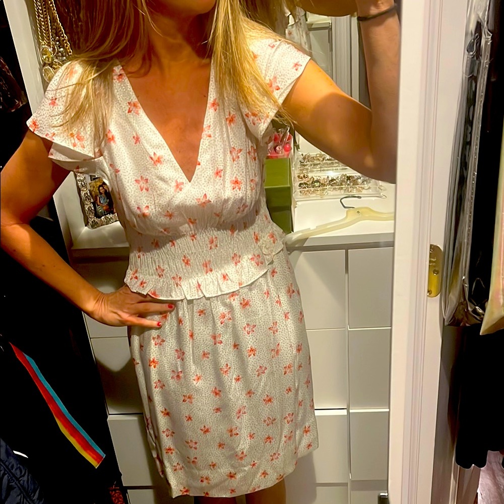 NWT rebecca taylor floral dress. Size small.